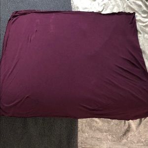 Nursing shawl/ baby carrier cover